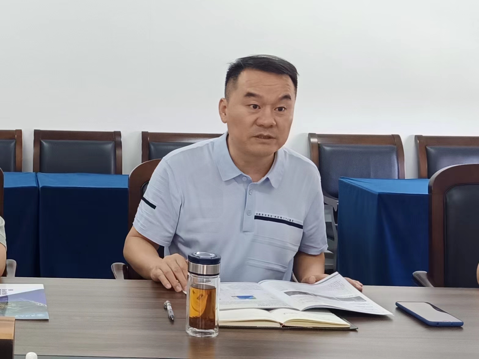 我院王军院长一行走访温州市公用集团洽谈战略合作